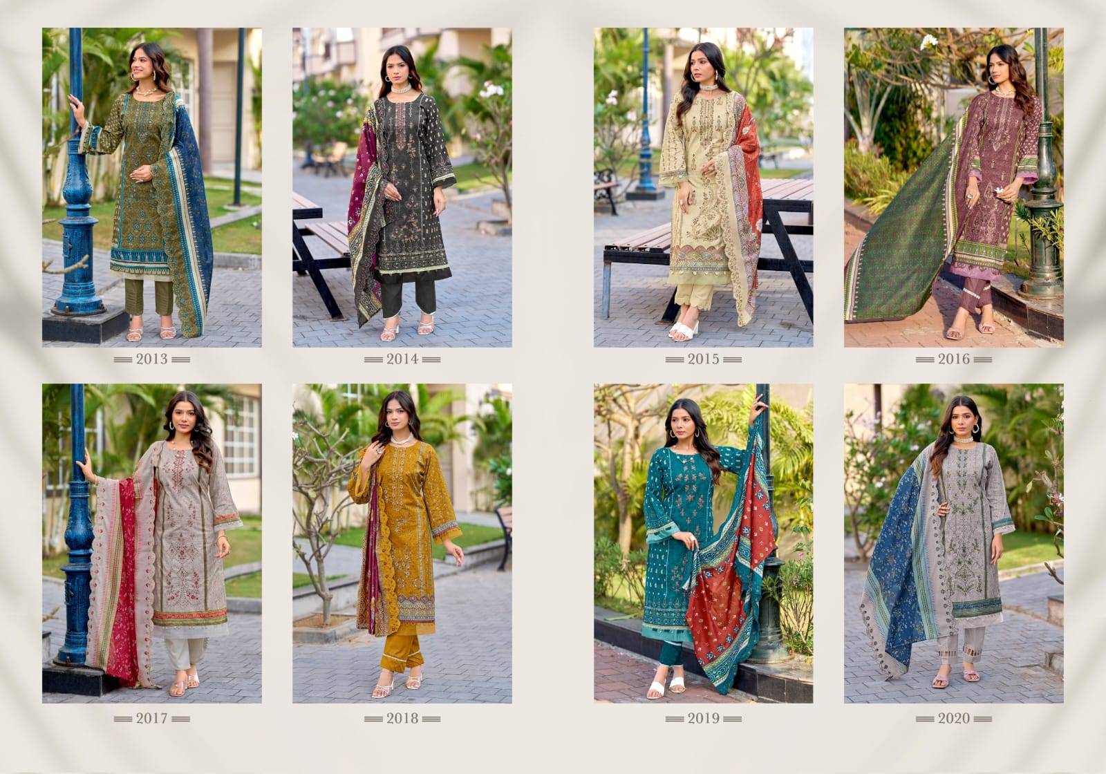 Madhubala-14 by Levisha 2013 to 2020 Series Indian Traditional casual wear Pakistani Camric Lawn Cotton dresses At Wholesale Price